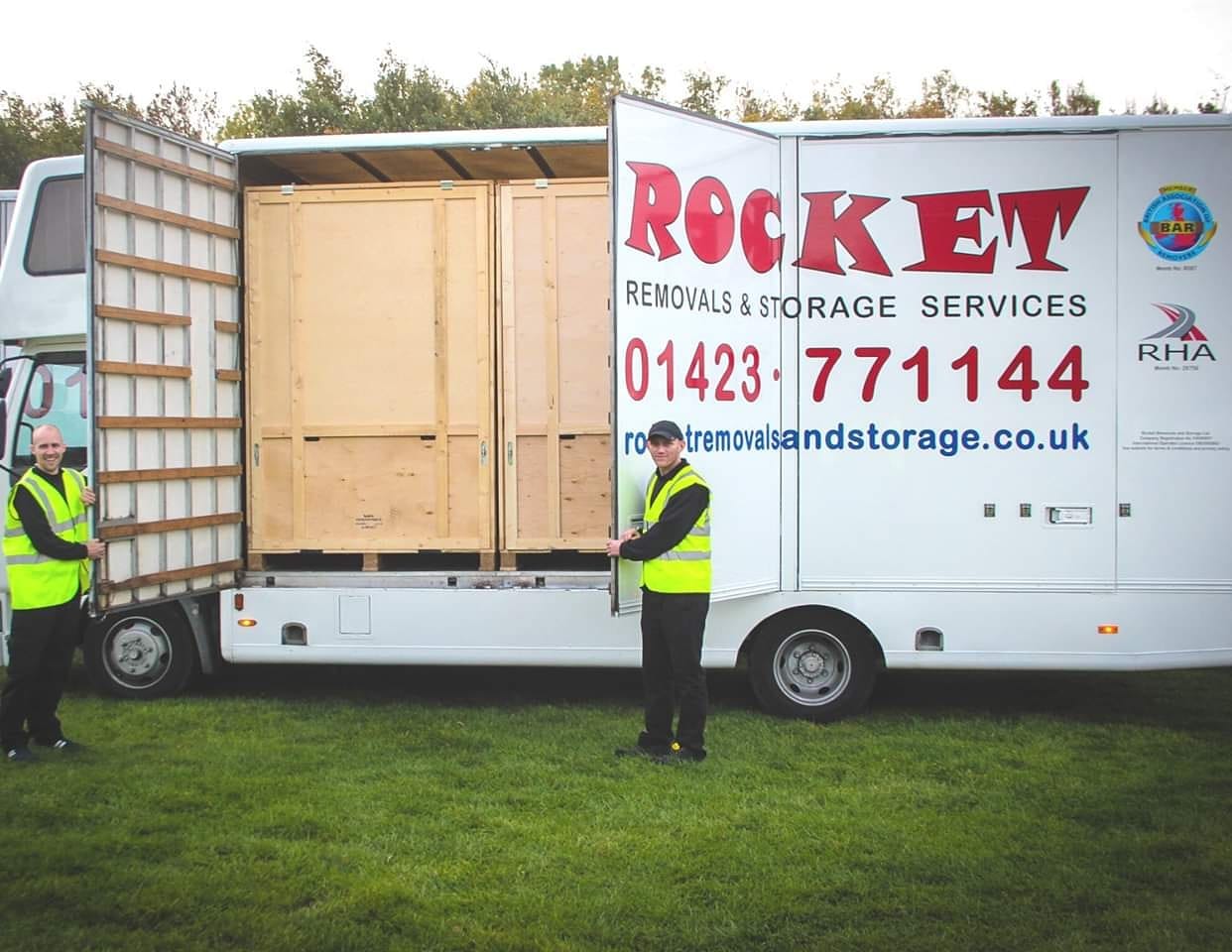 small container wagon